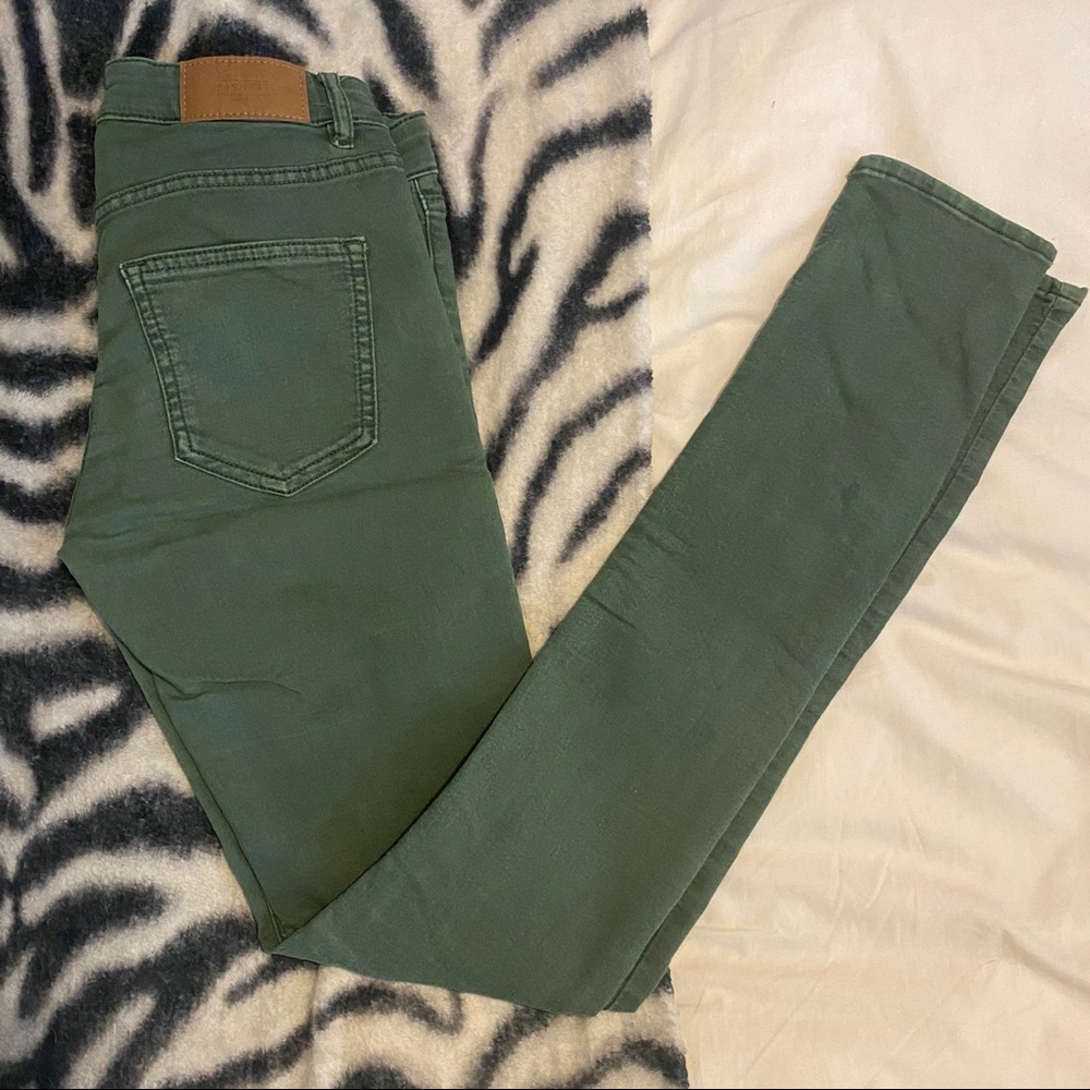 Hunter Green Jeans